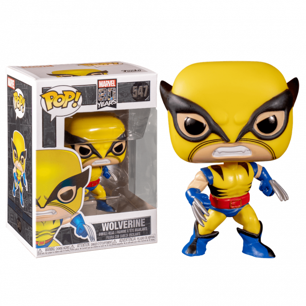 Funko Pop: Marvel 80th - First Appearance Wolverine Figure