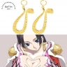 One Piece - Boa Hancock Snake Earrings