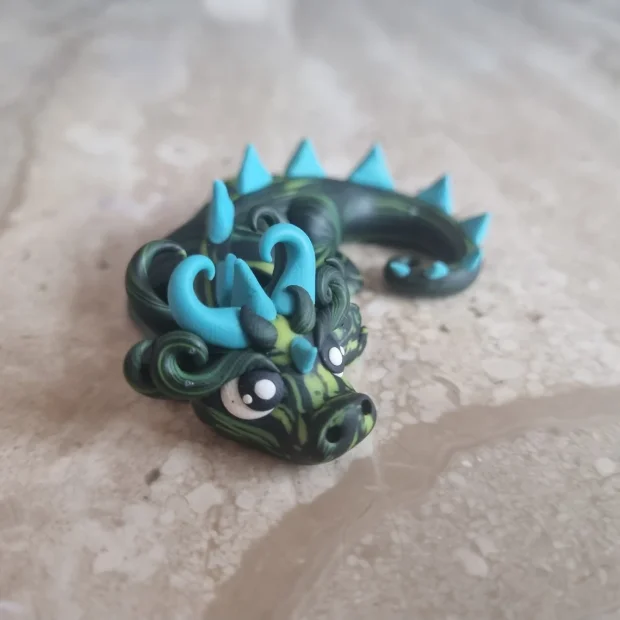 Fairy Garden Baby Dragon Figure