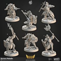 Aurora Paladin Figure (Unpainted)