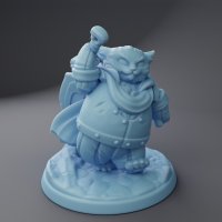 Battle cat Figure (Unpainted)