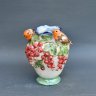 Porcelain Vase with Birds & Currants Design