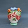Porcelain Vase with Birds & Currants Design