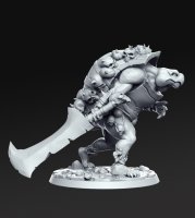 Hans the turtle death Figure (Unpainted)
