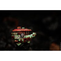Green Ship Brooch