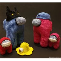 Handmade Among Us - Astronaut (10 сm) Plush Toy