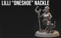 Lilli Oneshoe Nackle Figure (Unpainted)