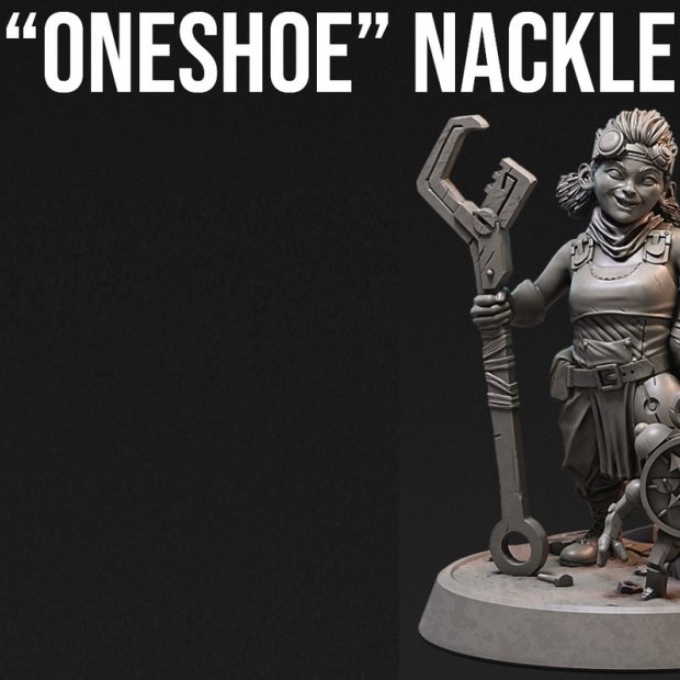 Lilli Oneshoe Nackle Figure (Unpainted)
