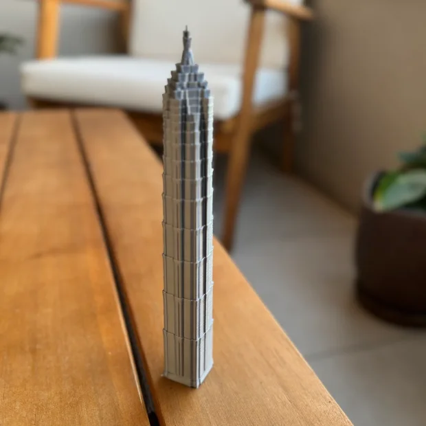 Jin Mao Tower Model Figure
