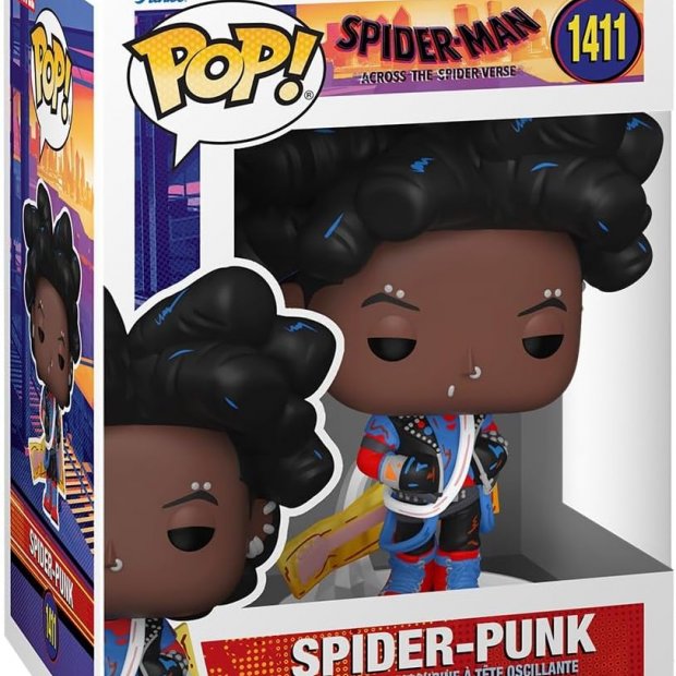Funko Pop Marvel: Spider-Man Across The Spider-Verse - Spider-Punk Figure