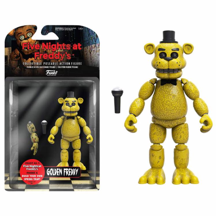 Funko Five Nights at Freddy's - Articulated Golden Freddy Action Figure