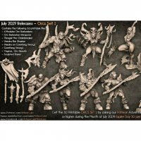 Orc warriors of the Great Storm clan Figure (Unpainted)