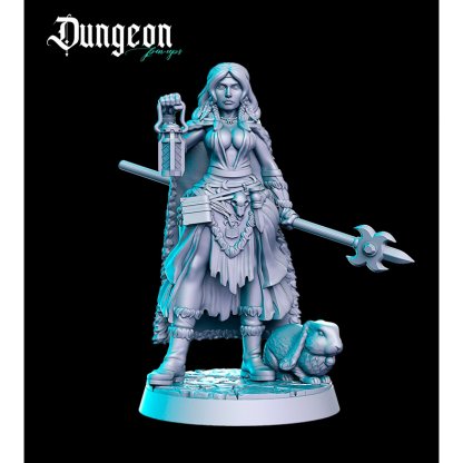 Druid Figure (Unpainted)