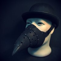 Small Black Beak Mask