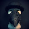 Small Black Beak Mask