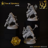 Priest of Arsanne Figure (Unpainted)