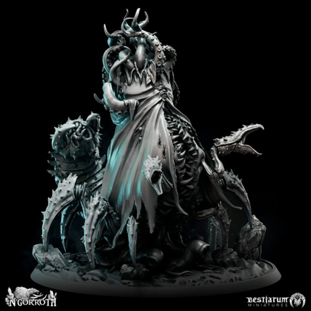 Zhatogga Is A Monstrous Chitinous Beast Figure (Unpainted)