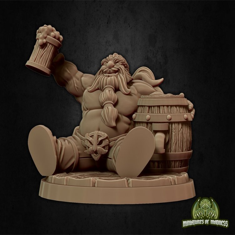 Bugur the Boozer Figure (Unpainted)