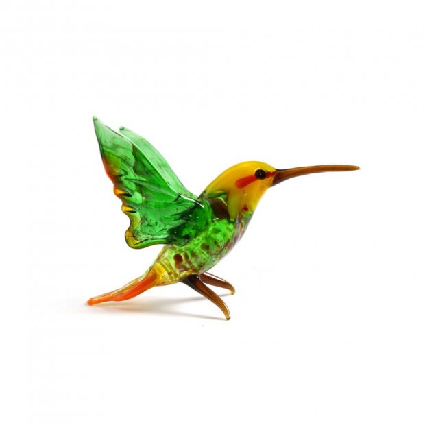 Sitting Hummingbird Figure