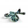 Blue Snake Figure