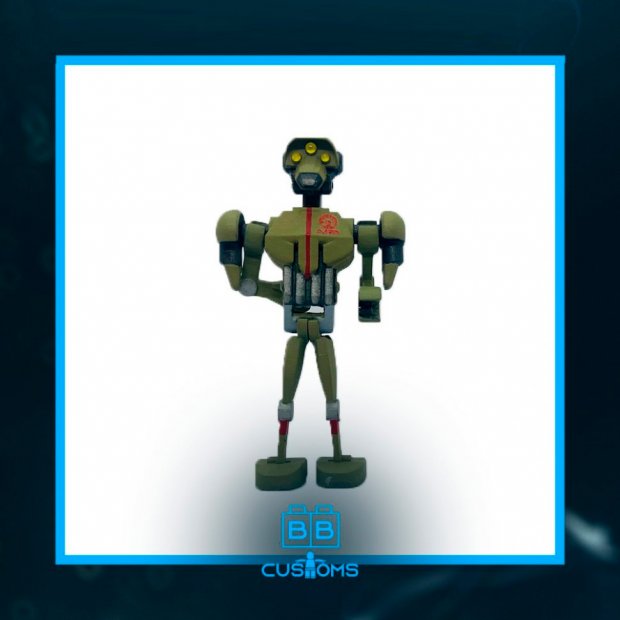 Sci-Fi Tactical Battle Droid Minifigure