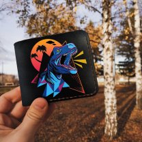 Handmade Jurassic T-Rex V5 Custom Wallet