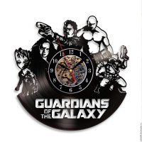 Handmade Marvel - Guardians of the Galaxy Vinyl Wall Clock