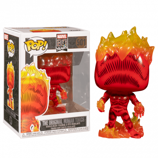 Funko Pop: Marvel 80th - First Appearance Human Torch Figure
