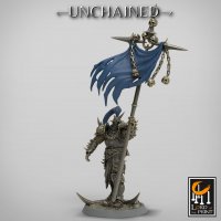 Chosen One with Banner Figure (Unpainted)