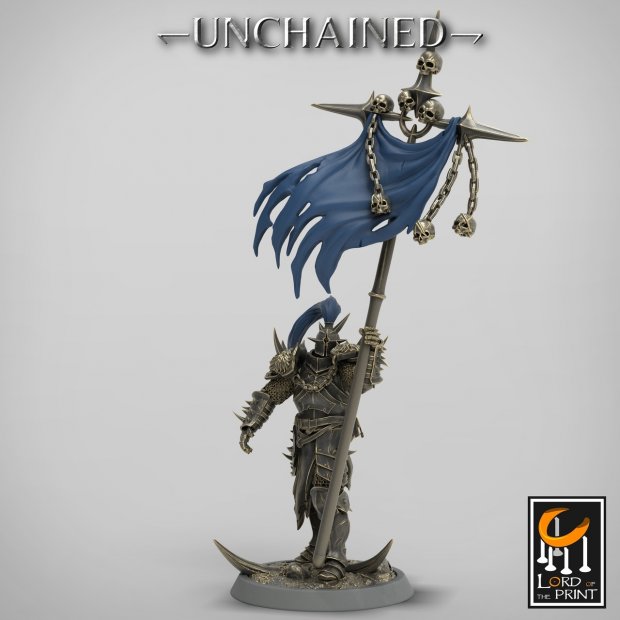 Chosen One with Banner Figure (Unpainted)