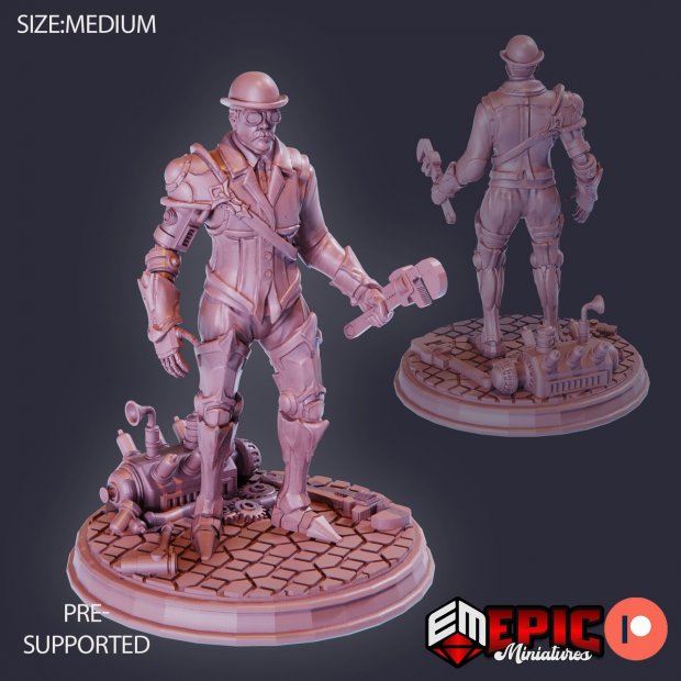 Private worker Figure (Unpainted)