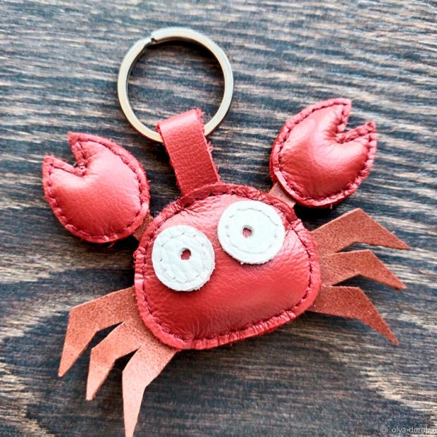 Crab Keychain