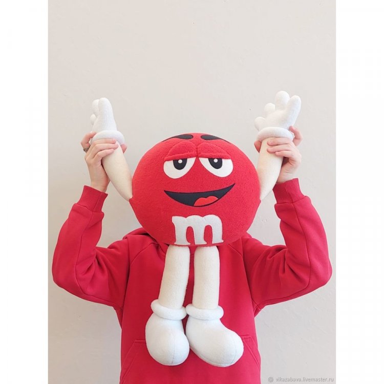 M&M’s - Red (45 cm) Plush Toy