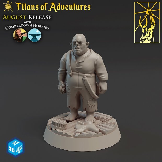 Borber Figure (Unpainted)