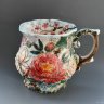 Porcelain Mug with Spring Garden Design