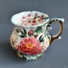 Porcelain Mug with Spring Garden Design