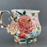 Porcelain Mug with Spring Garden Design