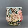Porcelain Mug with Spring Garden Design