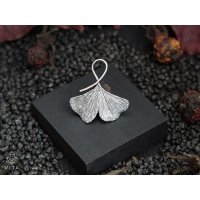 Ginkgo Pendant Necklace