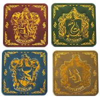 Paladone Harry Potter - Hogwarts Crest Coaster Set