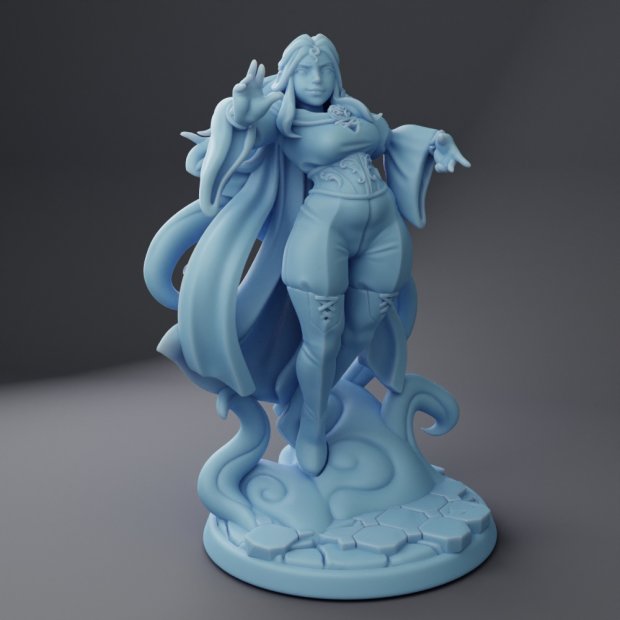 Victoria the Sorceress Figure (Unpainted)