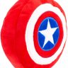Buckle-Down Captain America - Shield Dog Toy Plush (with sound)
