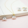 Little Rabbit Butt Pendant Necklace