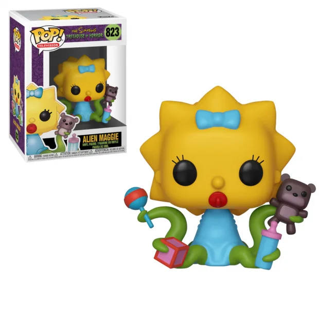Funko Pop TV: The Simpsons - Alien Maggie Figure