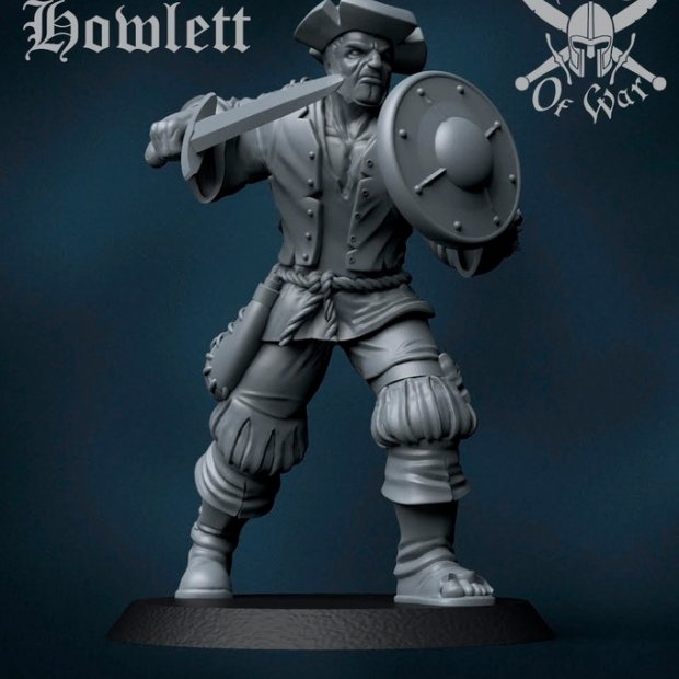 Howlett Figure (Unpainted)