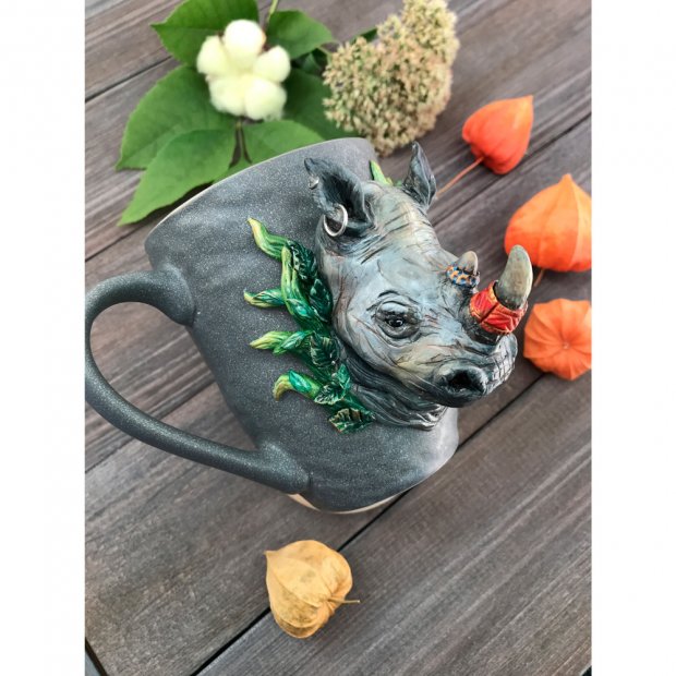 Rhinoceros Mug
