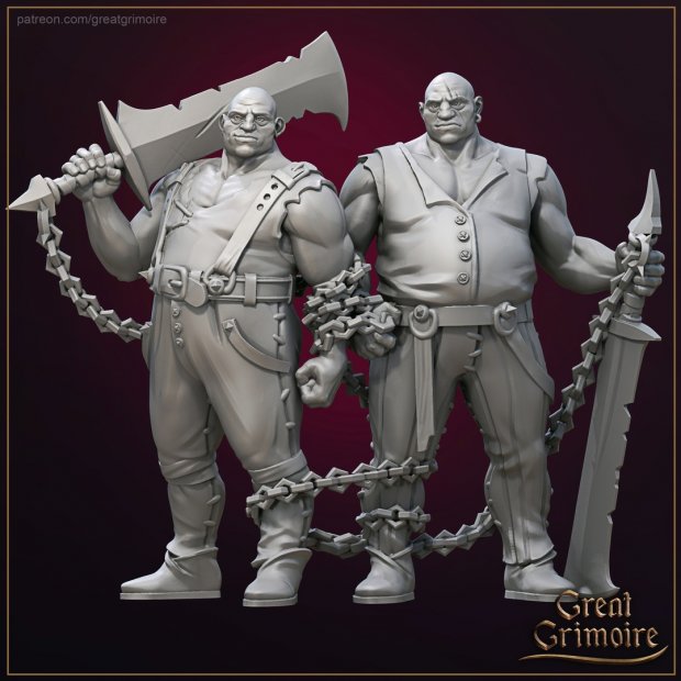 Bogdanov brothers Figure (Unpainted)