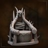 Throne of the Orc Leader, terrain Figure (Unpainted)