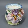 Porcelain Mug with Peony & Iris Design