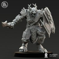 Beastman Guardian Figure (Unpainted)